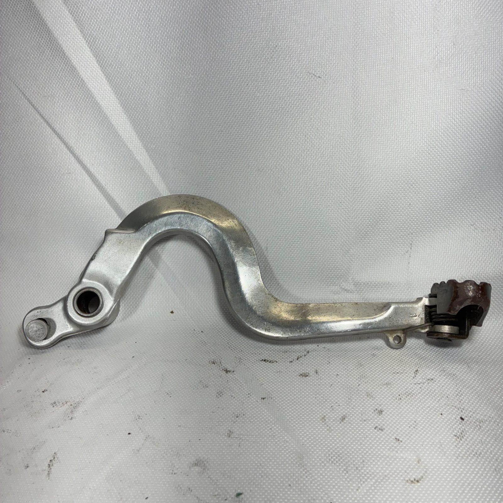 1990 Kawasaki KX125 OEM Rear Brake Pedal Lever with Return Spring