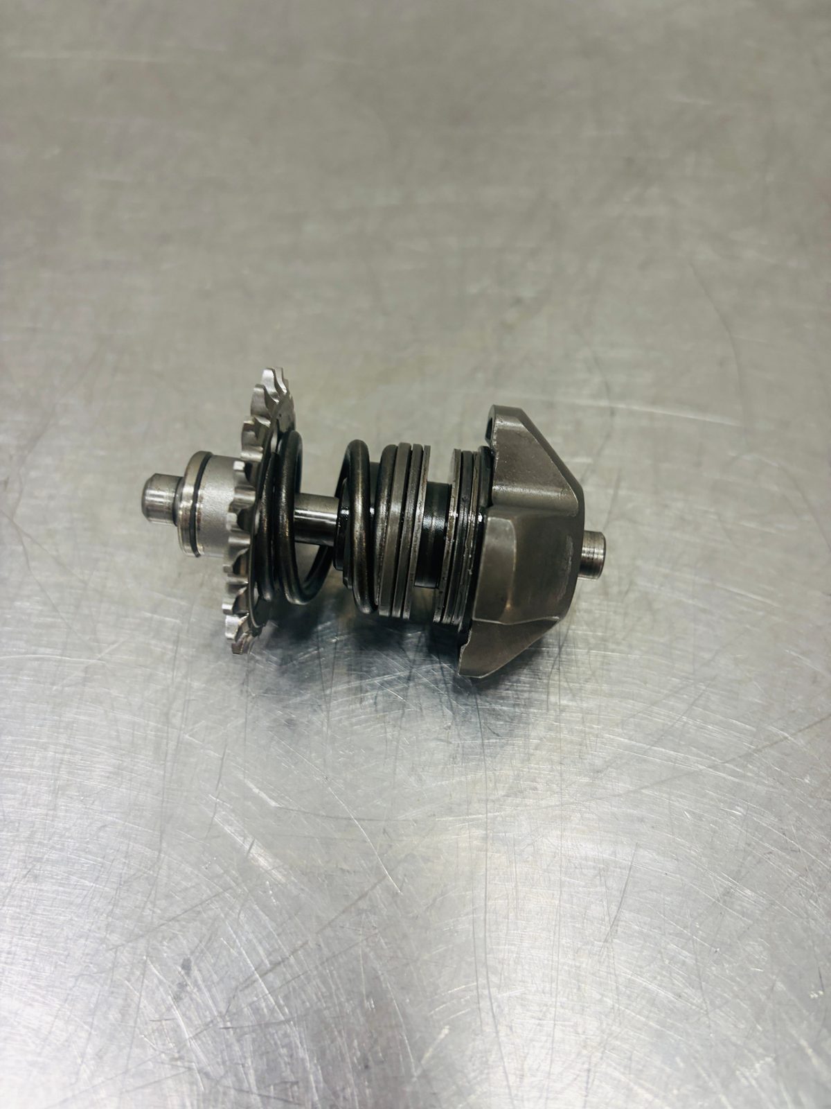 2005-2021 Yamaha YZ125 OEM Power Valve Governor Assembly with Drive Gear and Springs - 5NY-11953-00-00