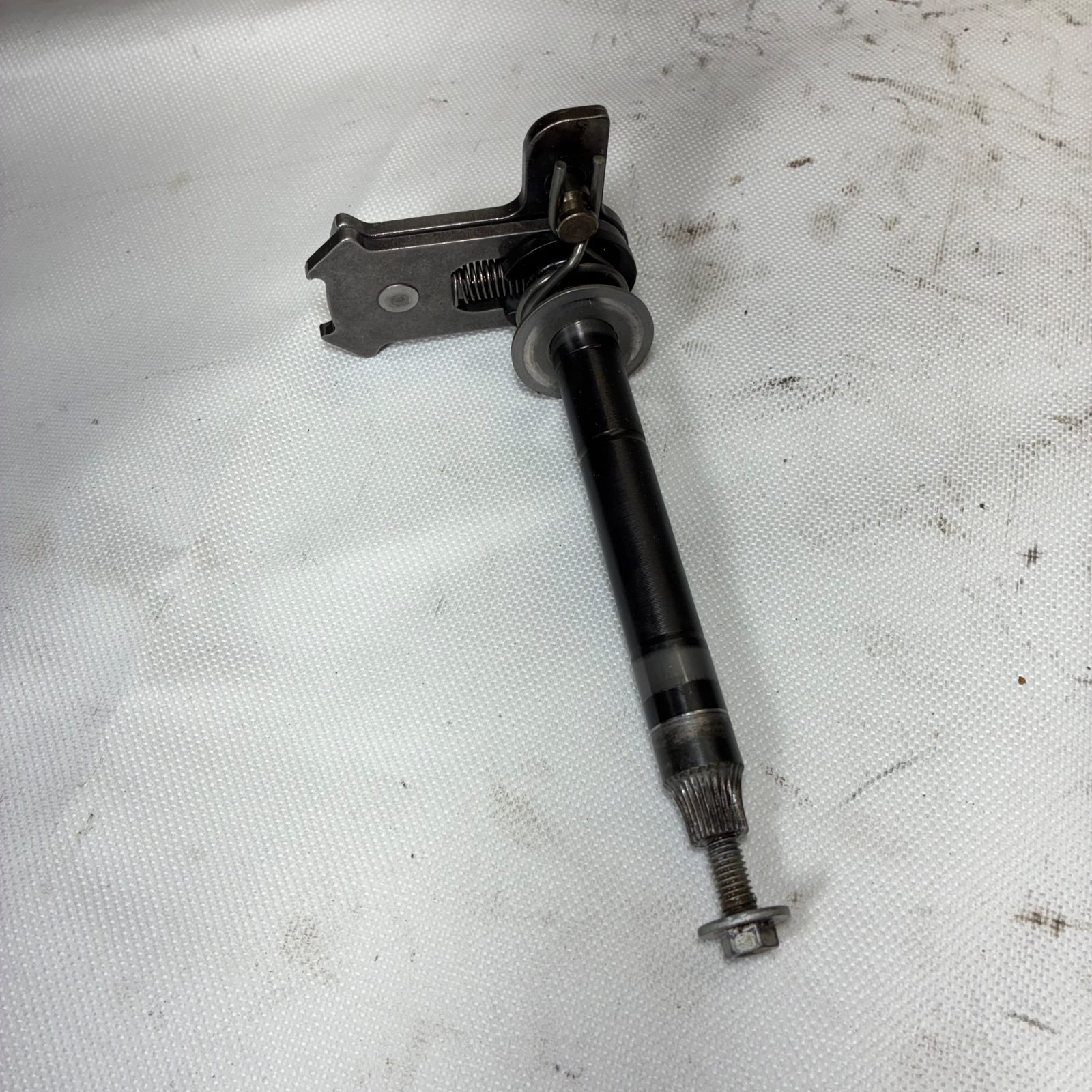 2006 KTM 250 EXC OEM Shift Shaft with Lever Arm and Spring - 16021179