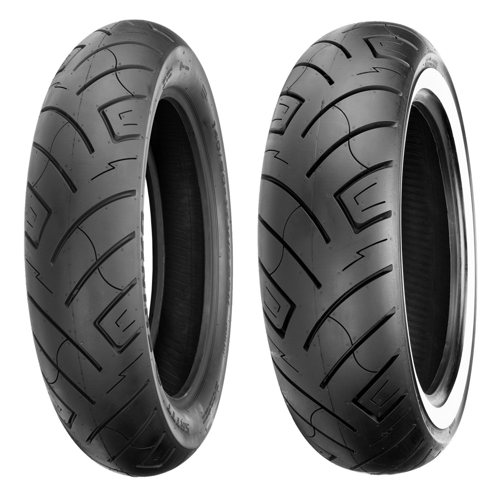 Shinko 777 Cruiser HD Front 130/90B16 Rear 170/80B15 Bias Tubeless Tire Set
