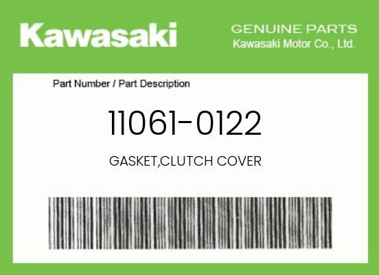 GENUINE OEM CLUTCH COVER GASKET 11061-0122