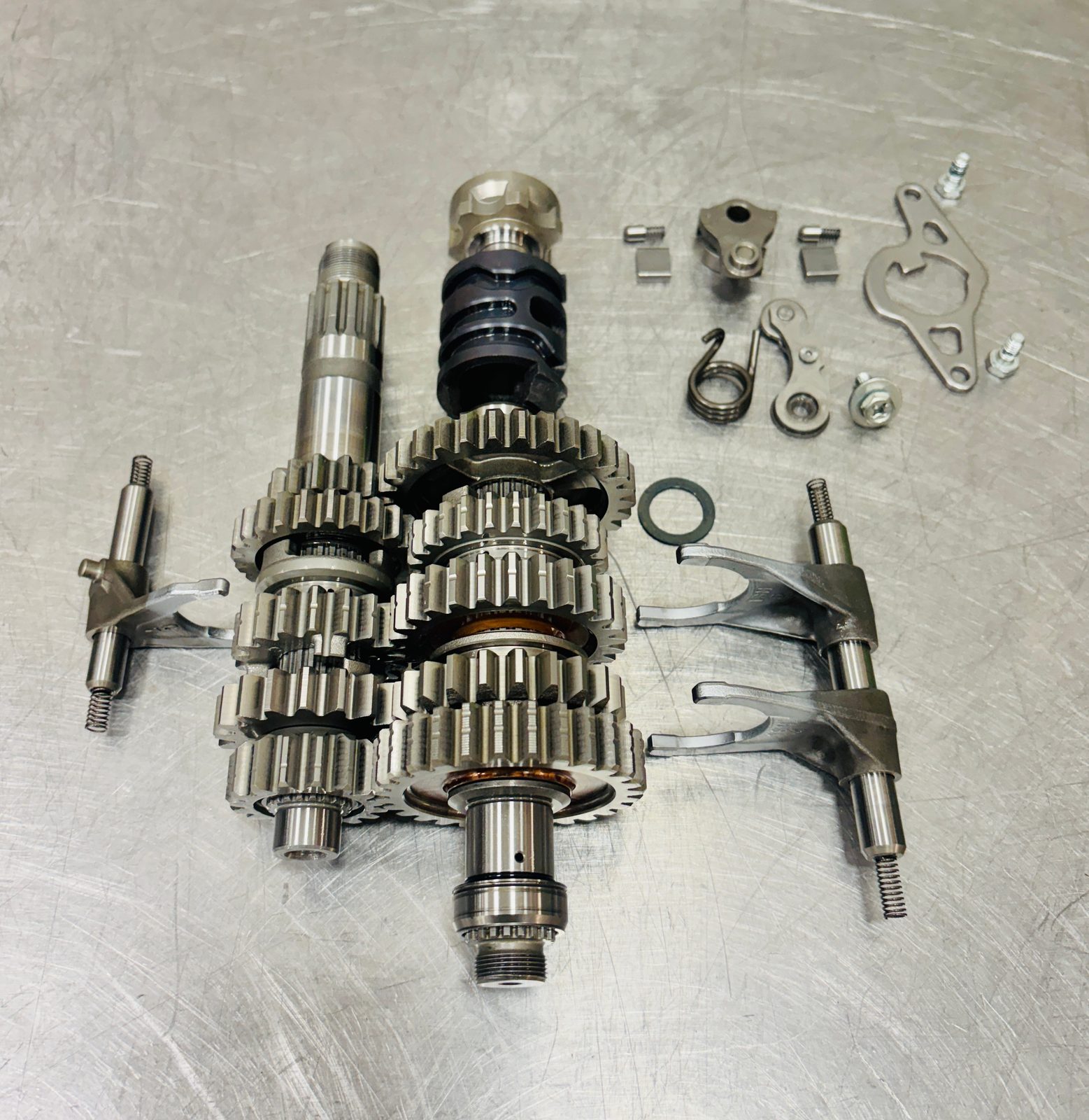 2024-2026 Yamaha YZ250F OEM Transmission Gear Set Shift Drum Forks Complete - BHR-23102-00-00