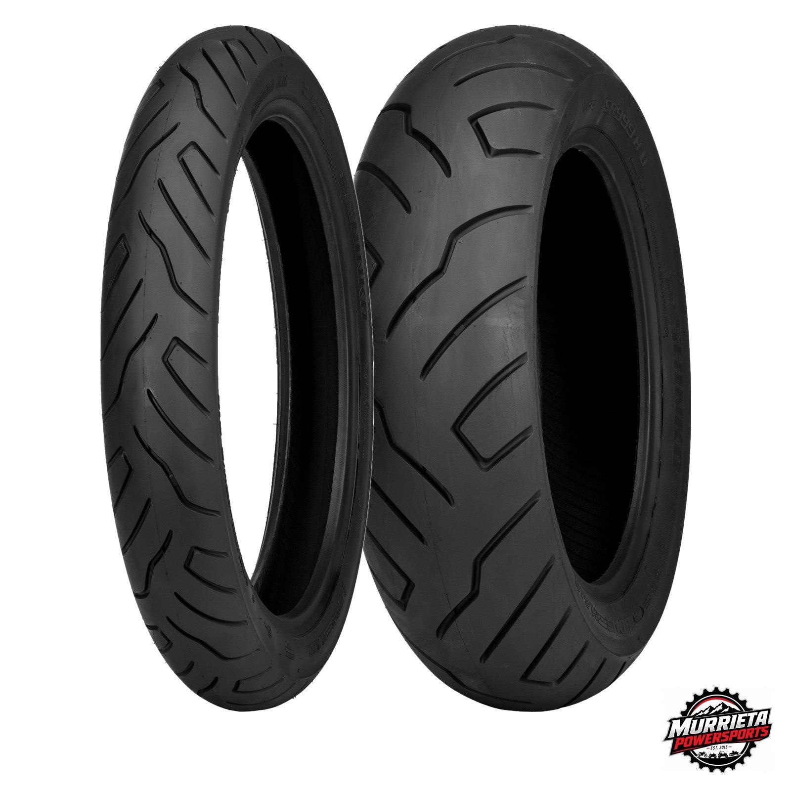 Shinko SR 999 Long Haul 130/60B19 Front 180/65B16 Rear Motorcycle Tire Set