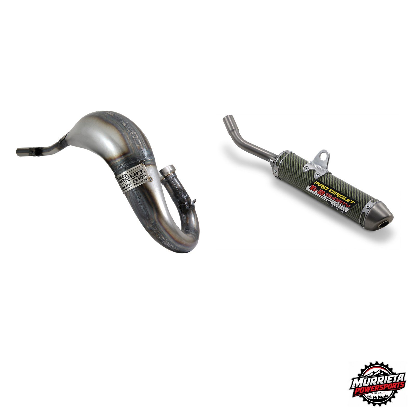 Pro Circuit Works Exhaust Pipe R-304 Shorty 2019-2025 Yamaha YZ85 Exhaust Kit