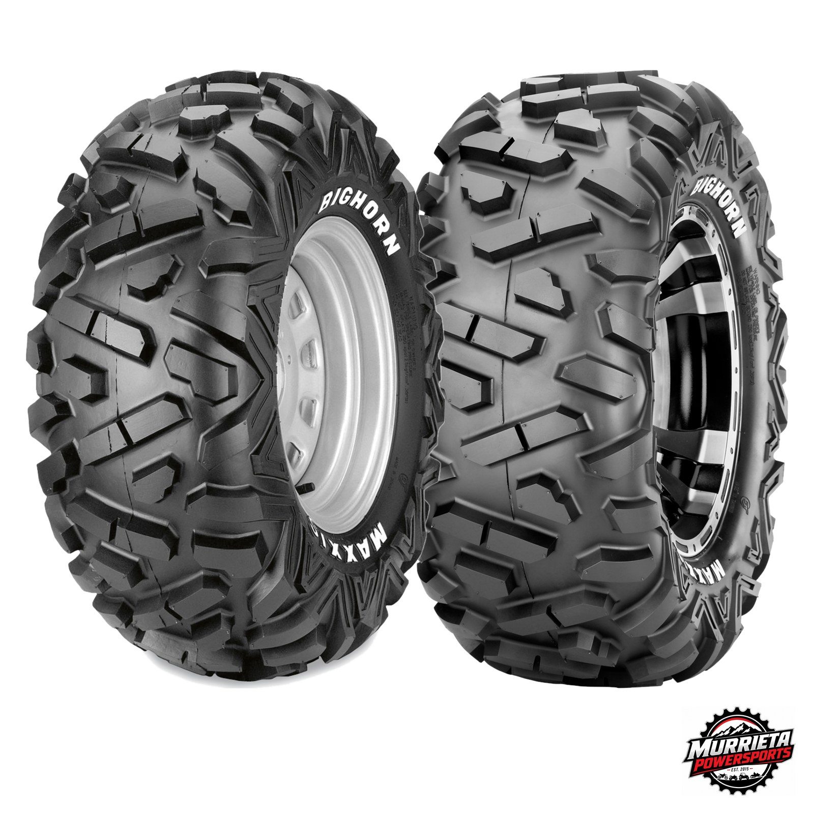 Maxxis Bighorn Radial 25x8R12 27x12R12 Front Rear Tire Set Scooter Tires
