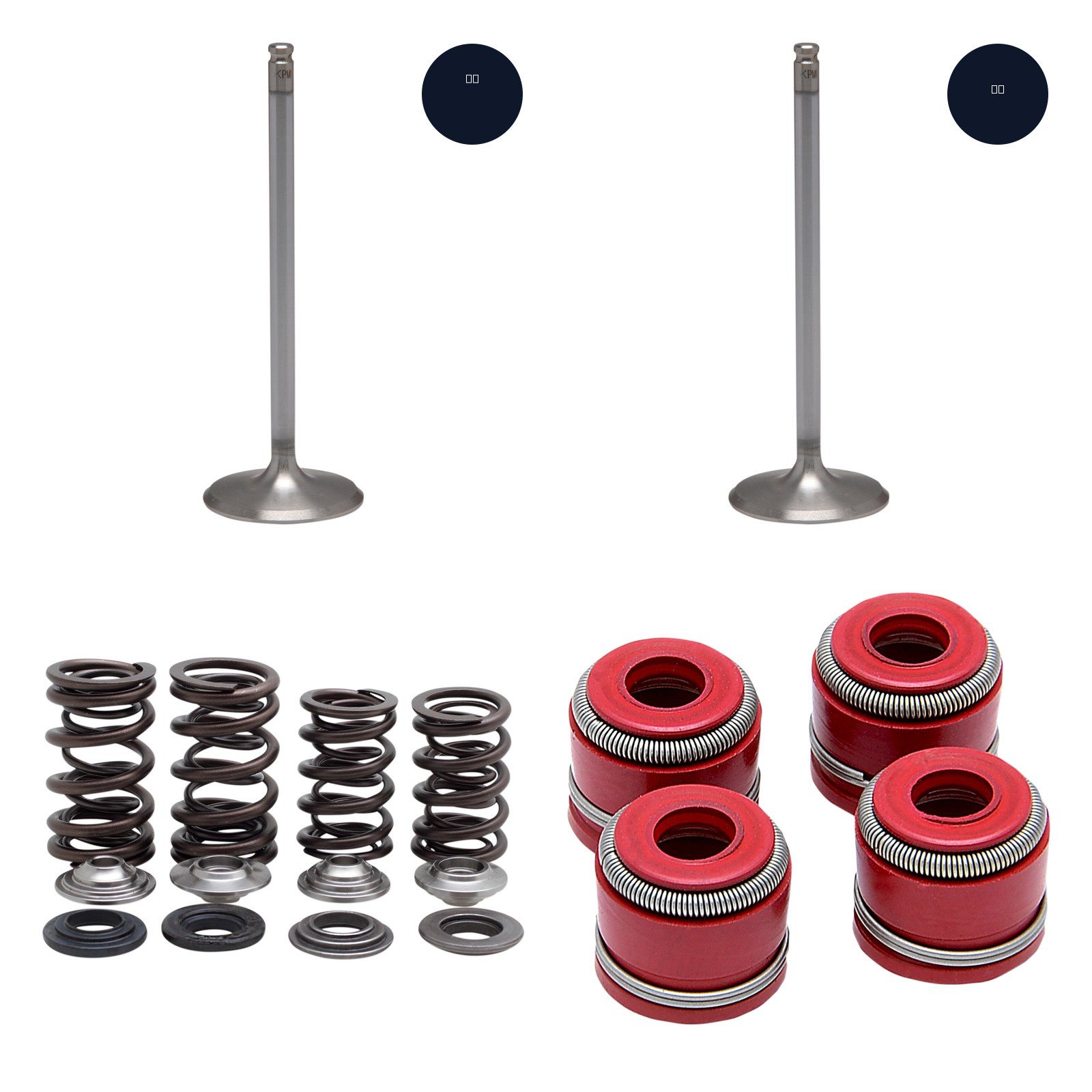 17-19 Honda CRF450R CRF 450R Kibblewhite Valves Springs Seals Kit
