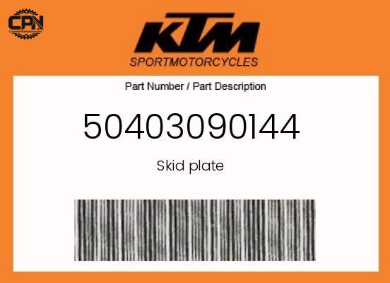 Skid plate