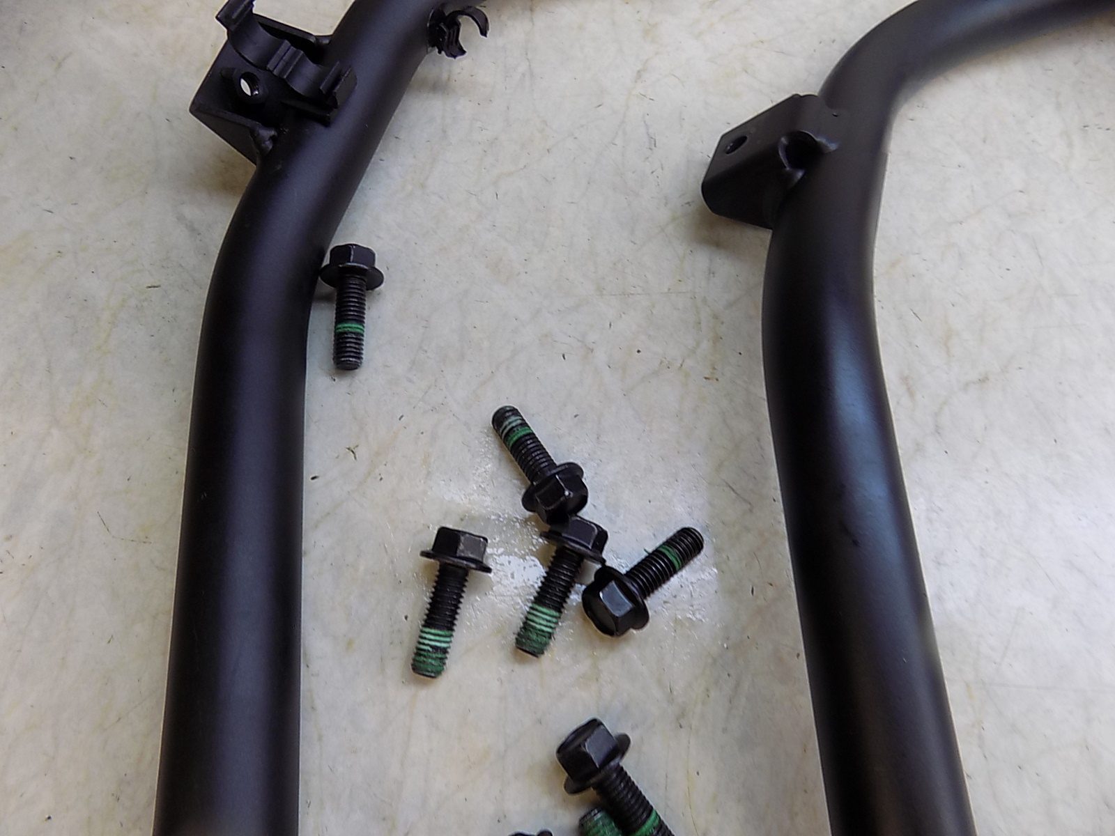 2026 Yamaha Tenere 700 OEM Rear Subframe Rails Pair Left Right with Bolts