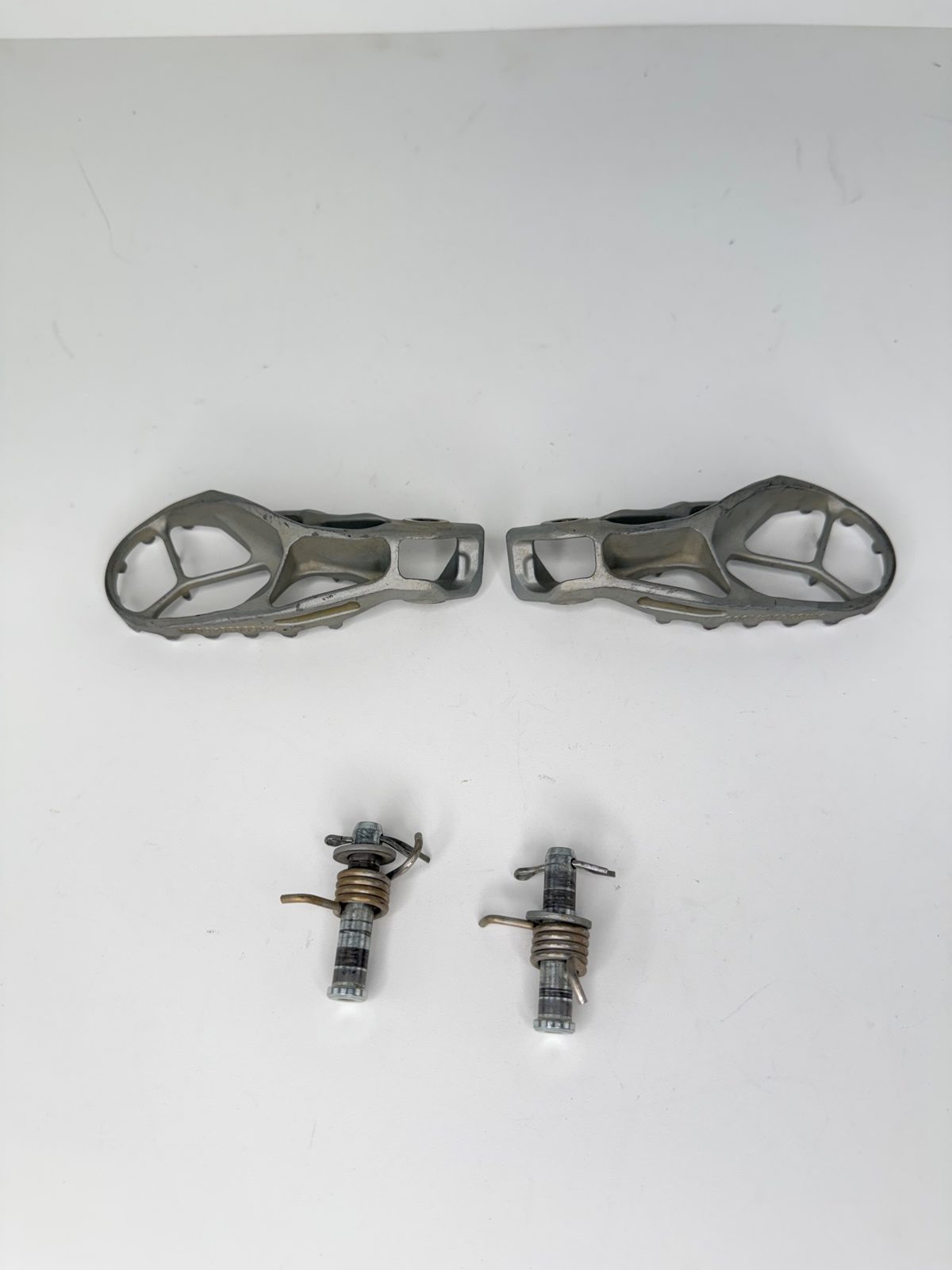 2025 Husqvarna FC 450 OEM Foot Pegs Footrest Pair with Pins and Springs