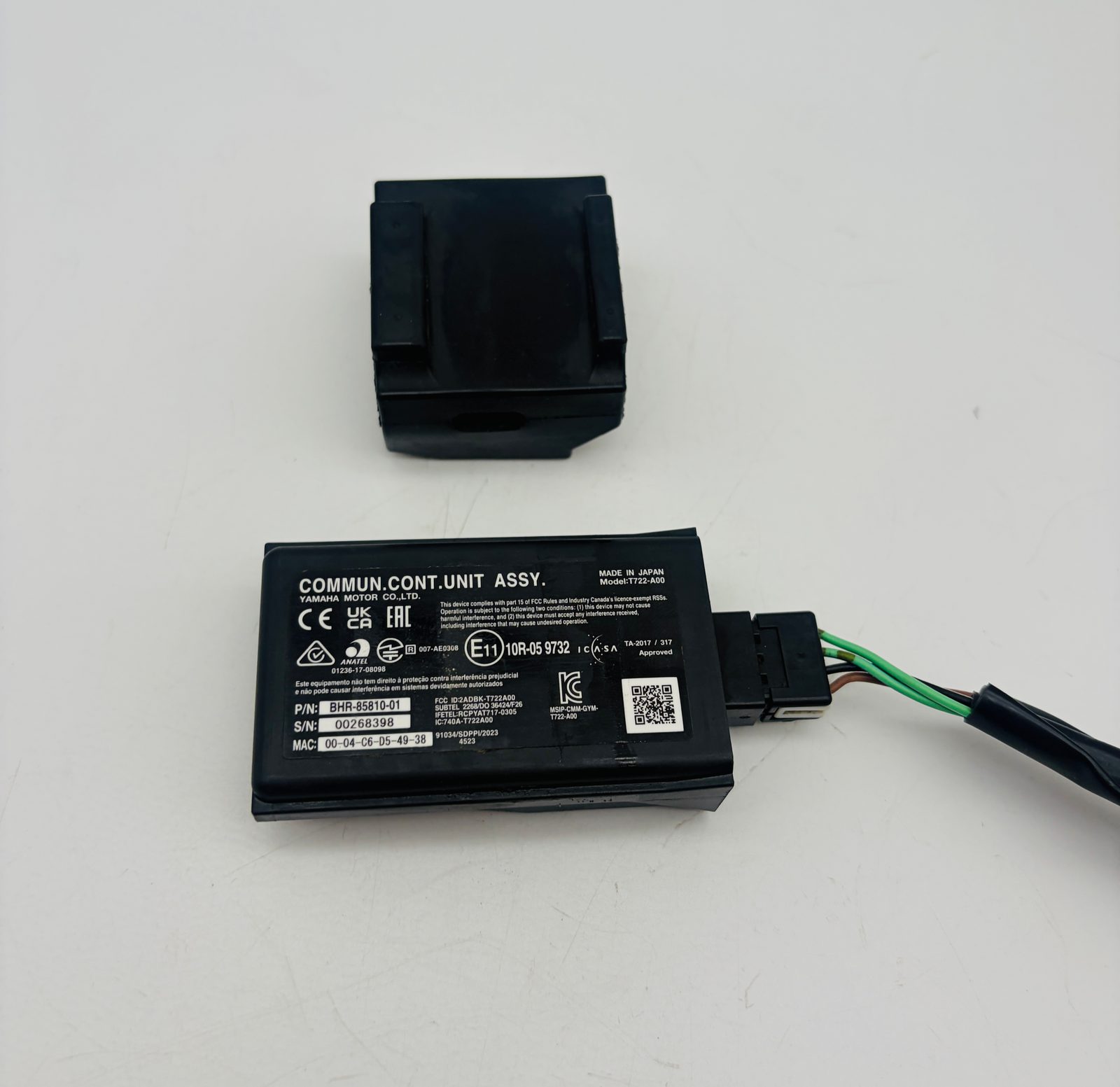 2023-2026 Yamaha YZ250F /YZ450F OEM Communication Control Unit CCU Power Tuner D03-85810-00-00