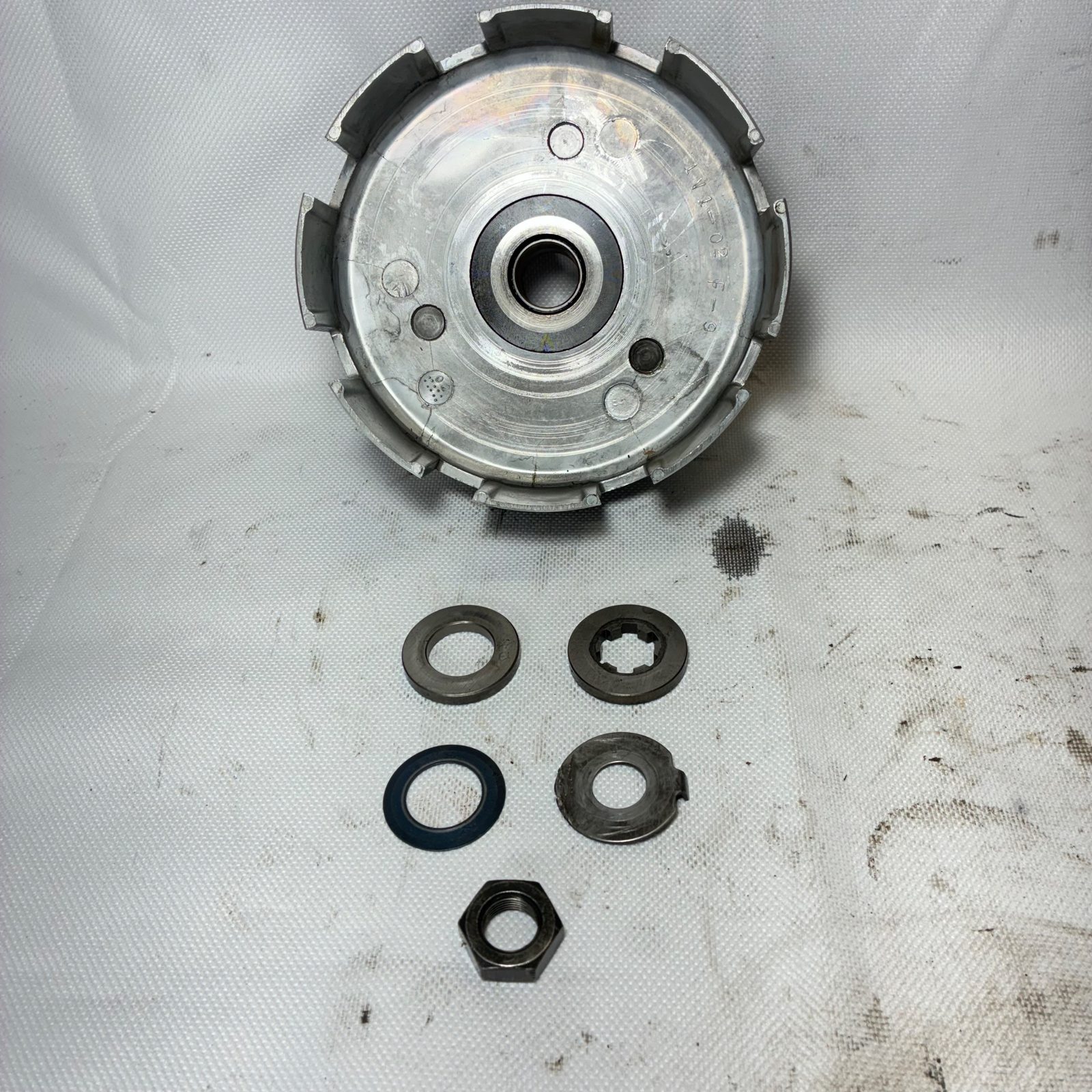 2000-2022 Yamaha TTR125 OEM Clutch Basket Primary Driven Gear with Hardware - 1B2-16150-01-00