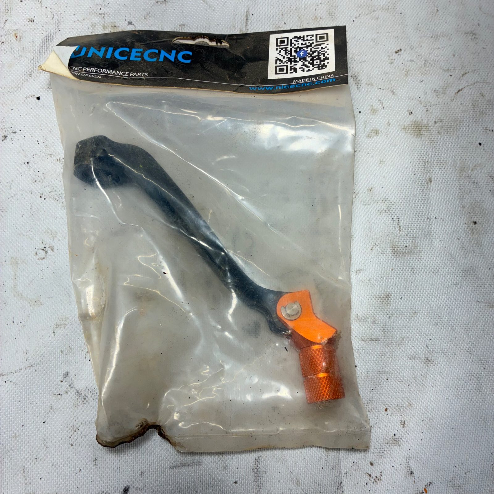 2006 KTM 250 EXC Shifter Lever NICECNC Orange Tip