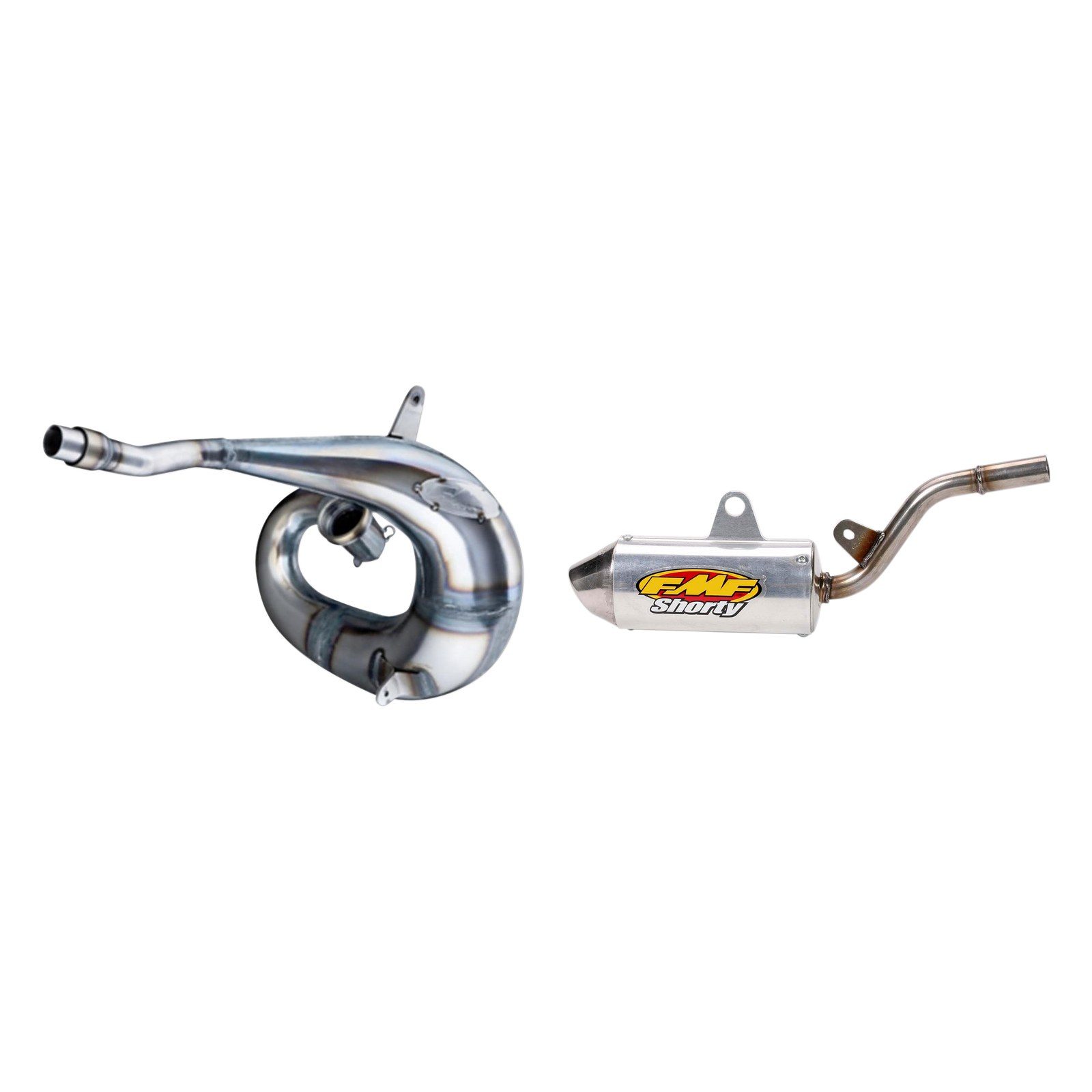 FMF Factory Fatty Pipe - KX85/100 + Powercore 2 Shorty Silencer - KX/RM 2014-202