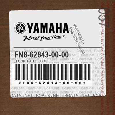 1991-1995 Yamaha WaveRunner VXR WRB650 OEM Hatch Lock Hook FN8-62843-00-00