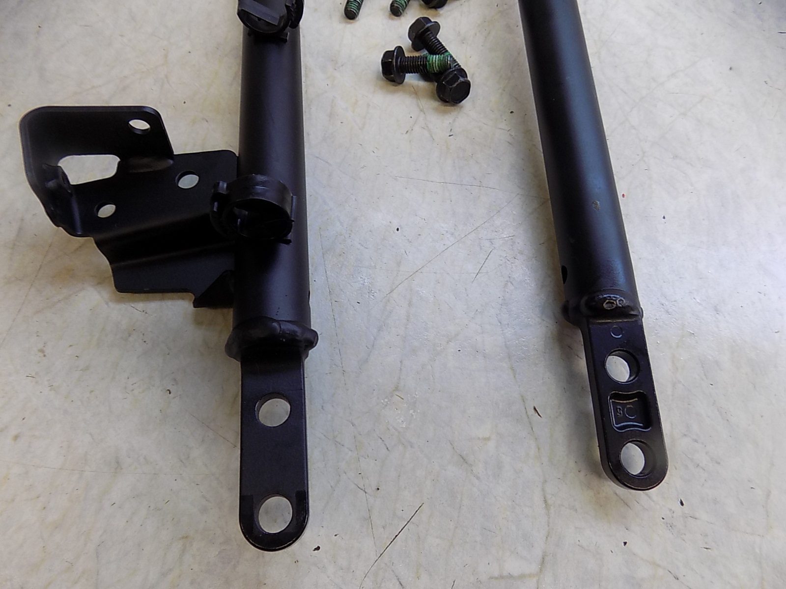 2026 Yamaha Tenere 700 OEM Rear Subframe Rails Pair Left Right with Bolts