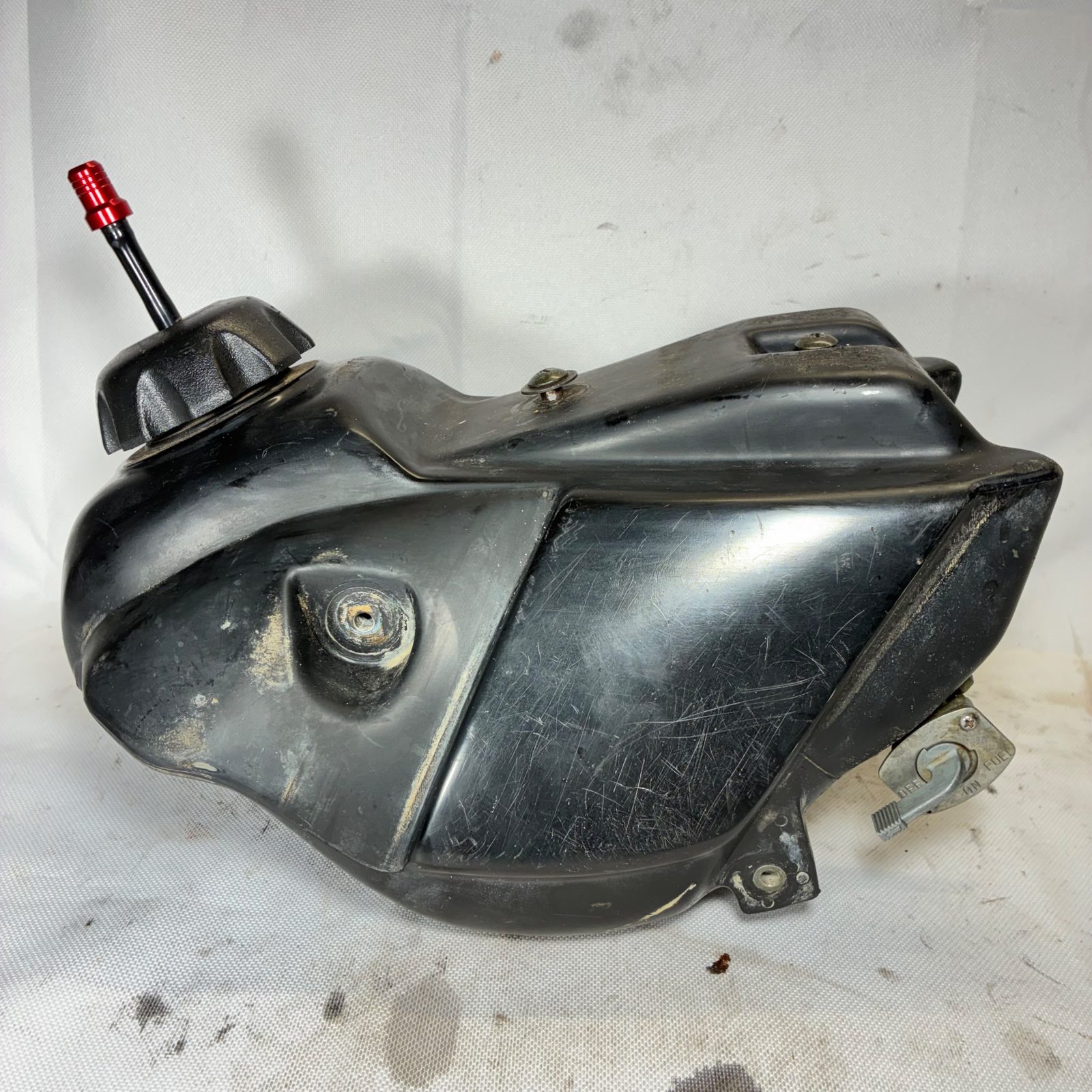 2003 Suzuki RM65 OEM Gas Fuel Tank with Cap and Petcock - 44560-27C00
