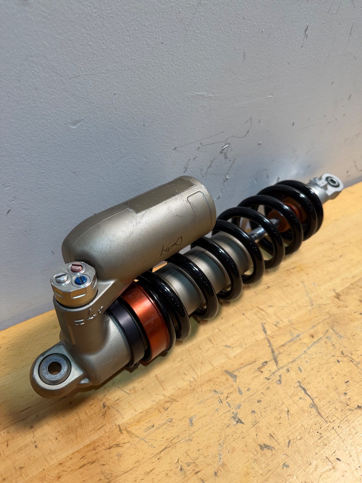 2025 Yamaha YZ250F OEM KYB Rear Shock Absorber Assembly with Spring - D01-22200-70-00
