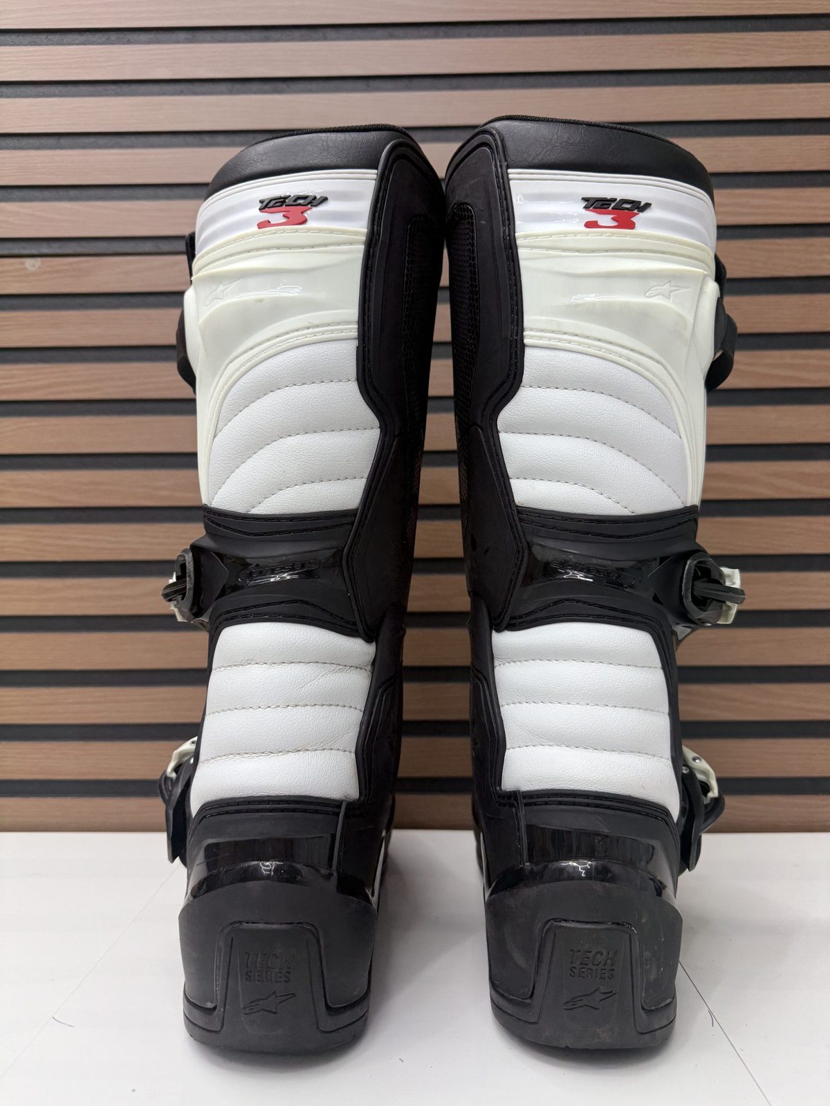 Alpinestars Tech 3 Boots - Black / White - Size 10