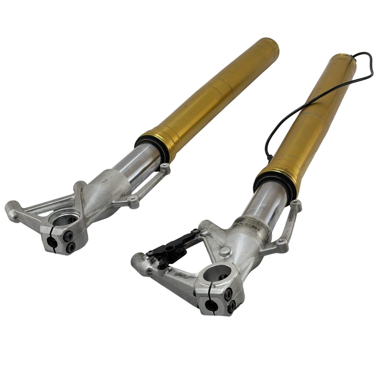 2012 - 2014 BMW HP4 OEM ELECTRONIC FRONT FORKS PAIR BENT S1000RR