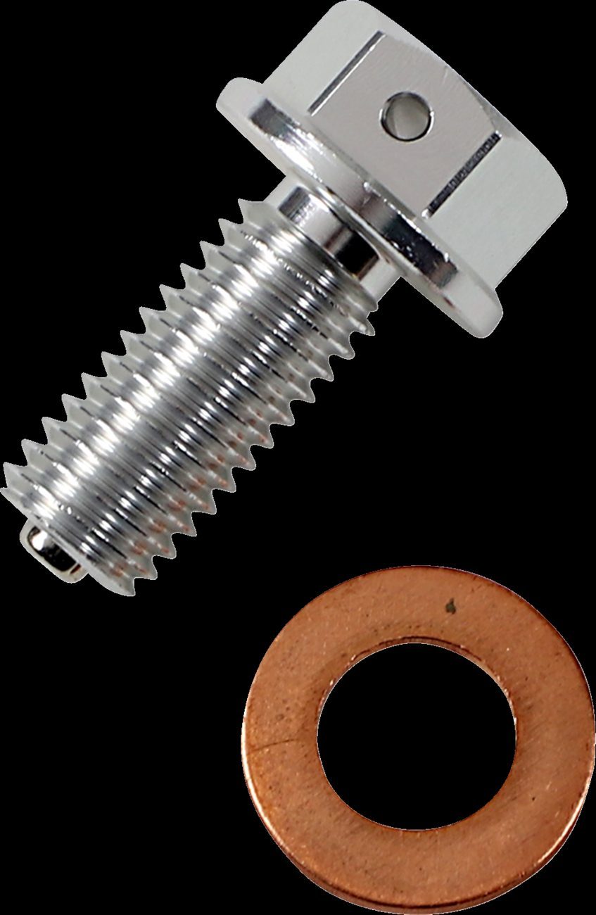 MOOSE RACING MAGNETIC DRAIN PLUG M10 x 1.25 x 16mm