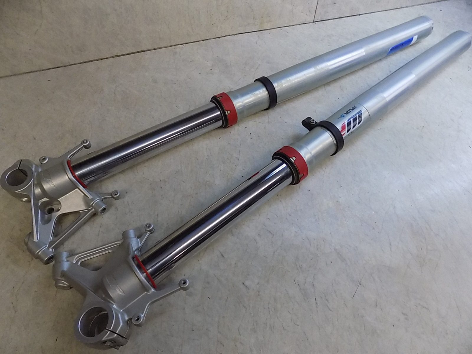 2019-2021 KTM 790 Adventure R OEM Front Forks Fork Tubes Pair - 63501094000ABA