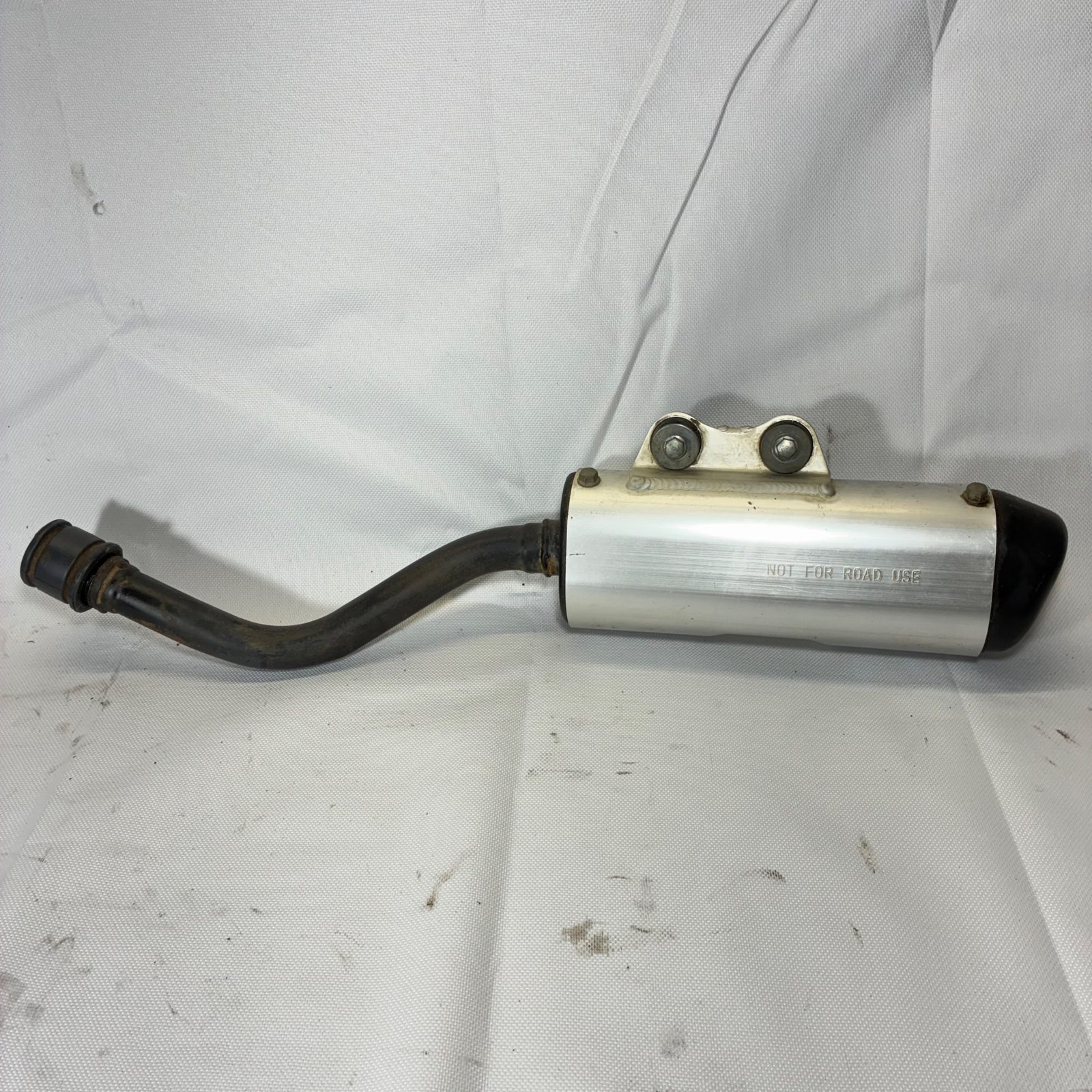2003 Suzuki RM65 OEM Exhaust Silencer Muffler with Inlet Pipe - K1810-01092