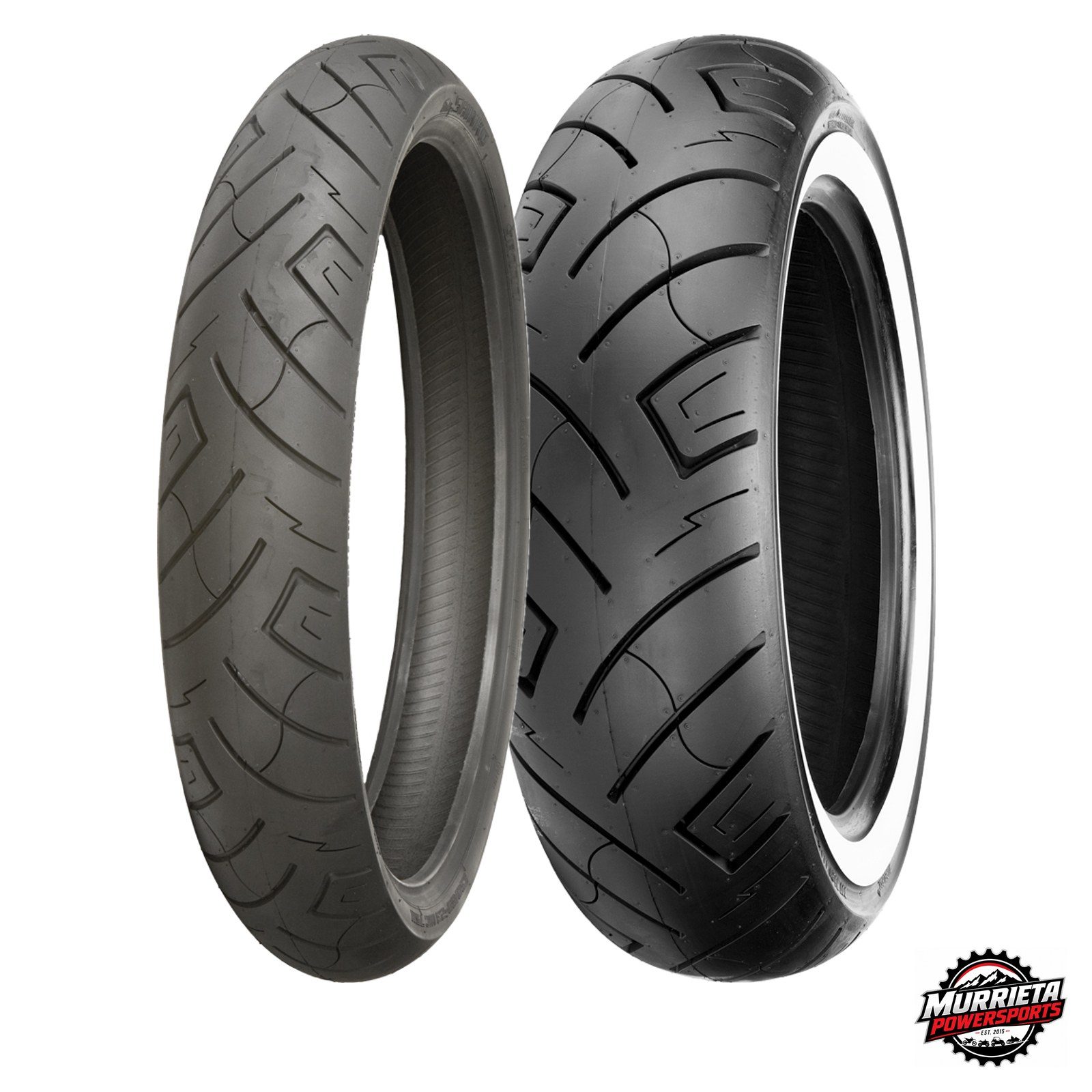 Shinko 777 Cruiser 120/70-21 180/55-18 Front Rear Tire Set Motorcycle Tires