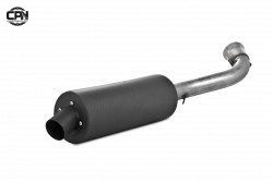 MBRP Sport Slip-On Exhaust Yamaha Grizzly 550 / 700 / Kodiak 700 2007-2020