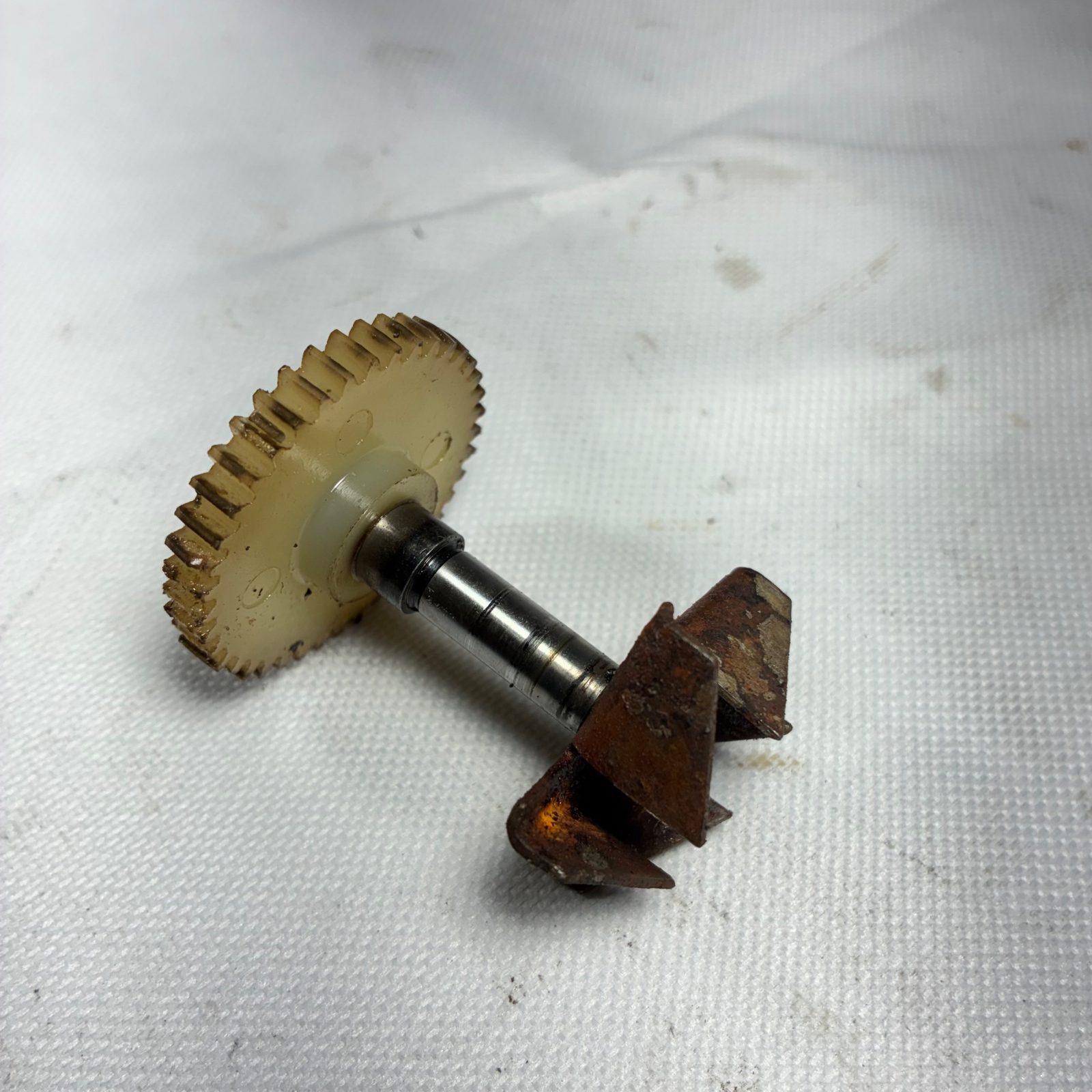 2003 Suzuki RM65 OEM Water Pump Impeller Shaft with Drive Gear - K1323-41110
