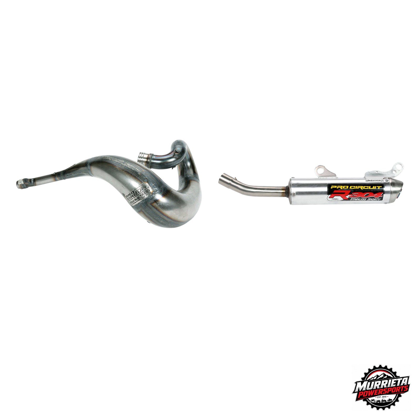 Pro Circuit Works Exhaust Pipe R-304 2001 Honda CR250R Exhaust Kit