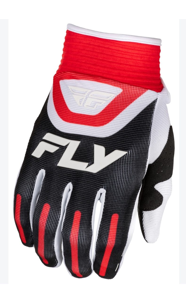 Fly Racing Youth F-16 Motocross Gloves Red Black White Youth Large New With Tags