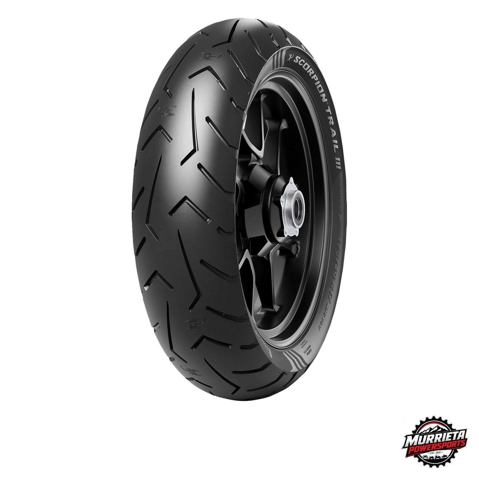 Pirelli Scorpion Trail III Adventure Dual Sport Radial Rear 170/60ZR17 72W Tire