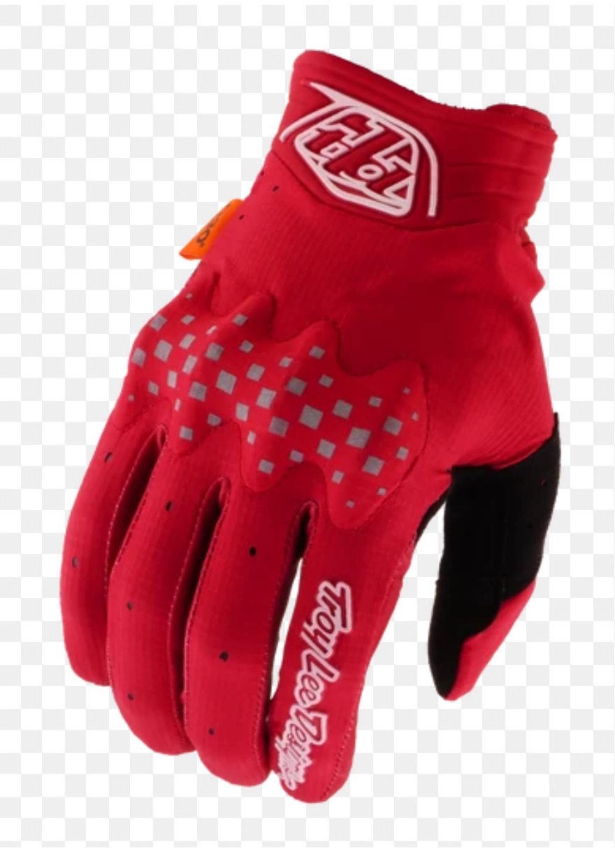 Troy Lee Designs Gambit Glove Red Size XL Motocross MX Gloves New With Tags