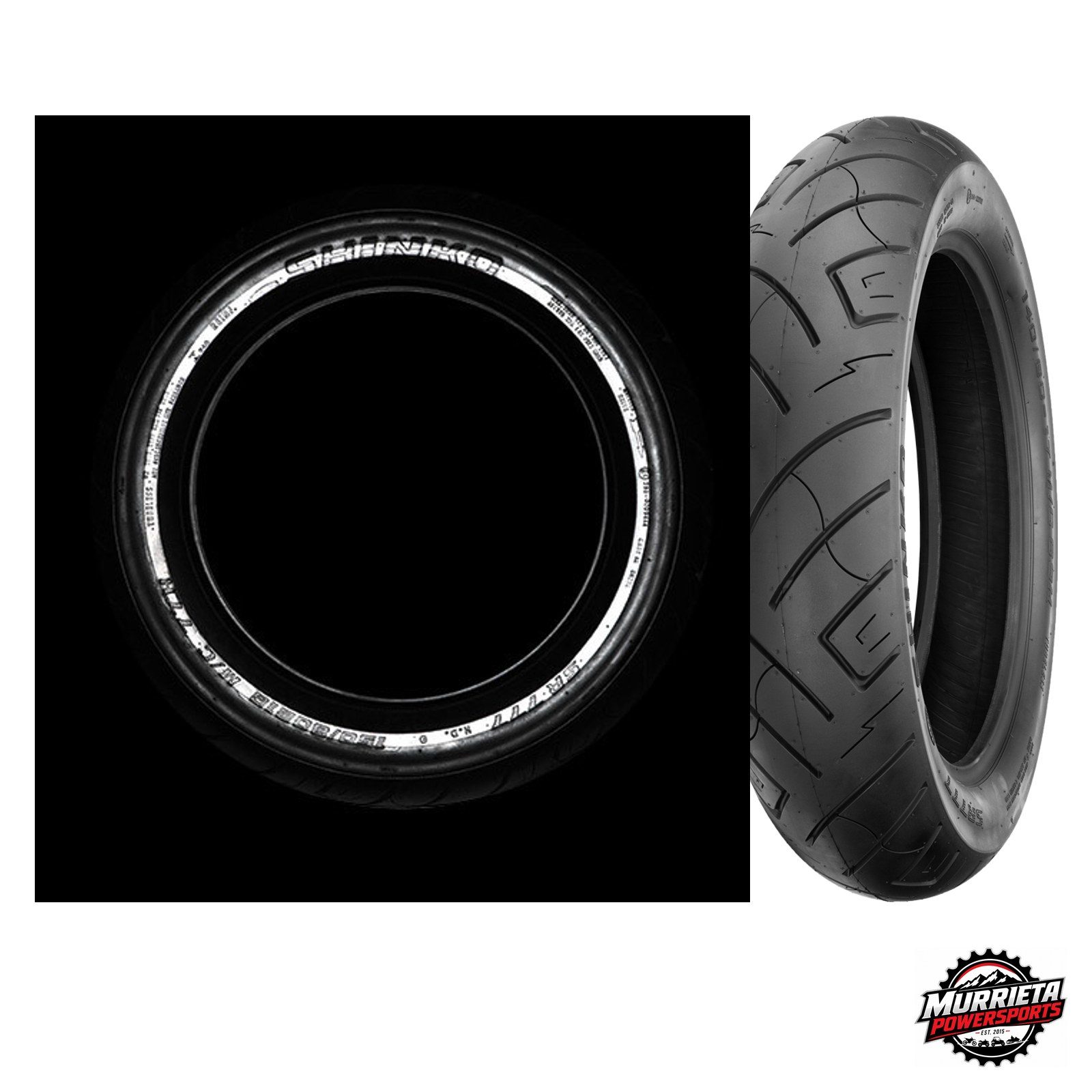 Shinko 777 130/90B16 Front 140/90B16 Rear Cruiser Motorcycle Tire Set