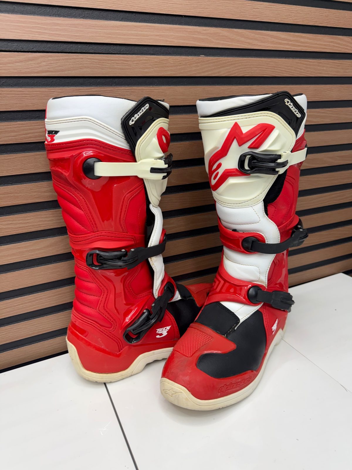 Alpinestars Tech 3 Red / White - Size 10