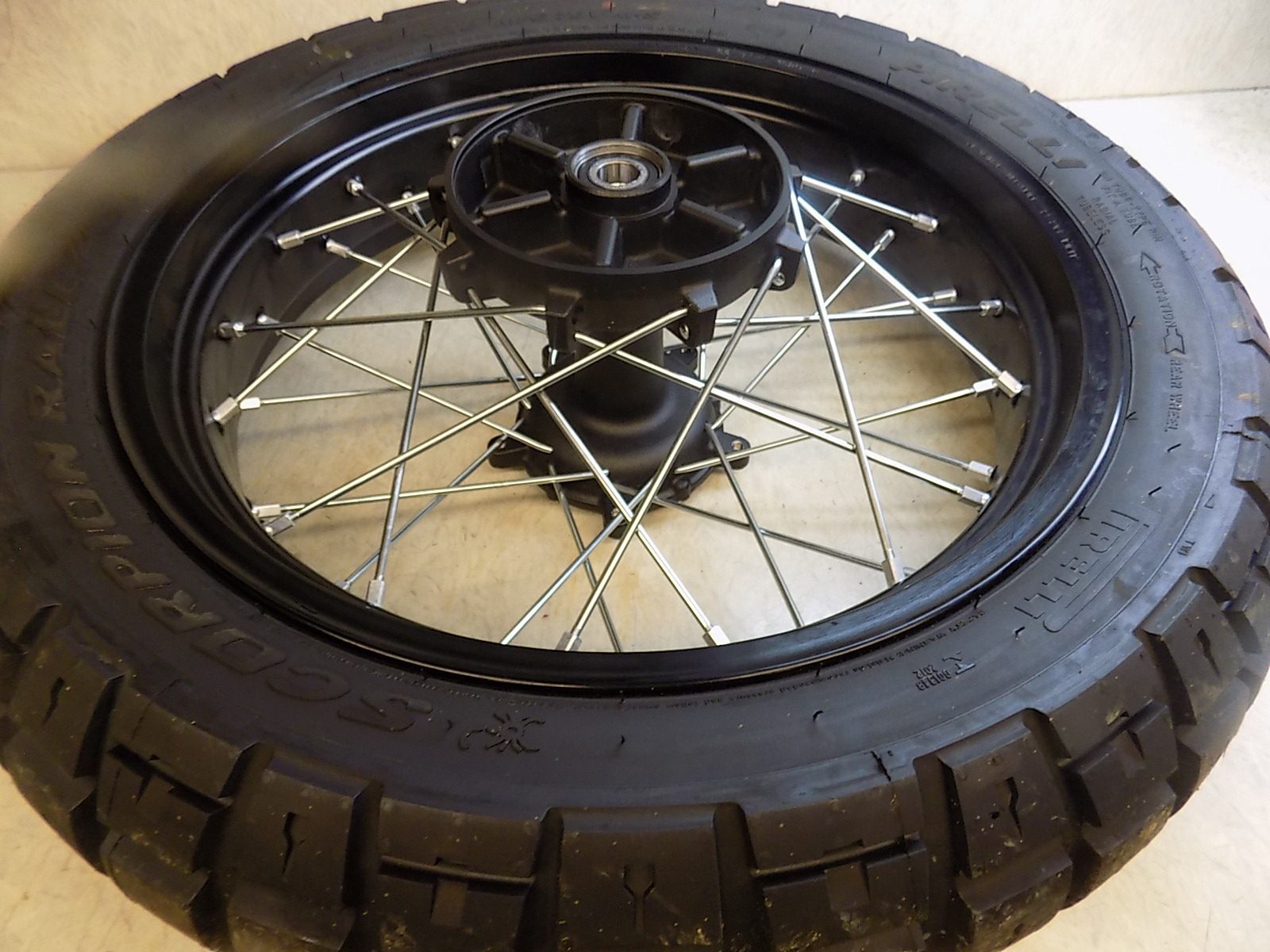 2026 Yamaha Tenere 700 OEM Rear Wheel Scorpion Rally STR Tire NEW