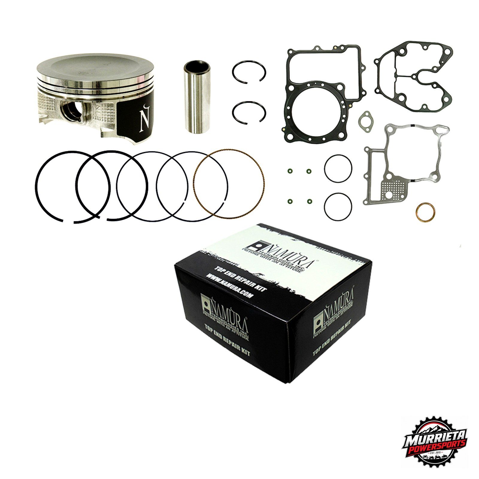 2014-2023 Honda SXS700M2 Pioneer 700 Namura Top End Kit 186-1012