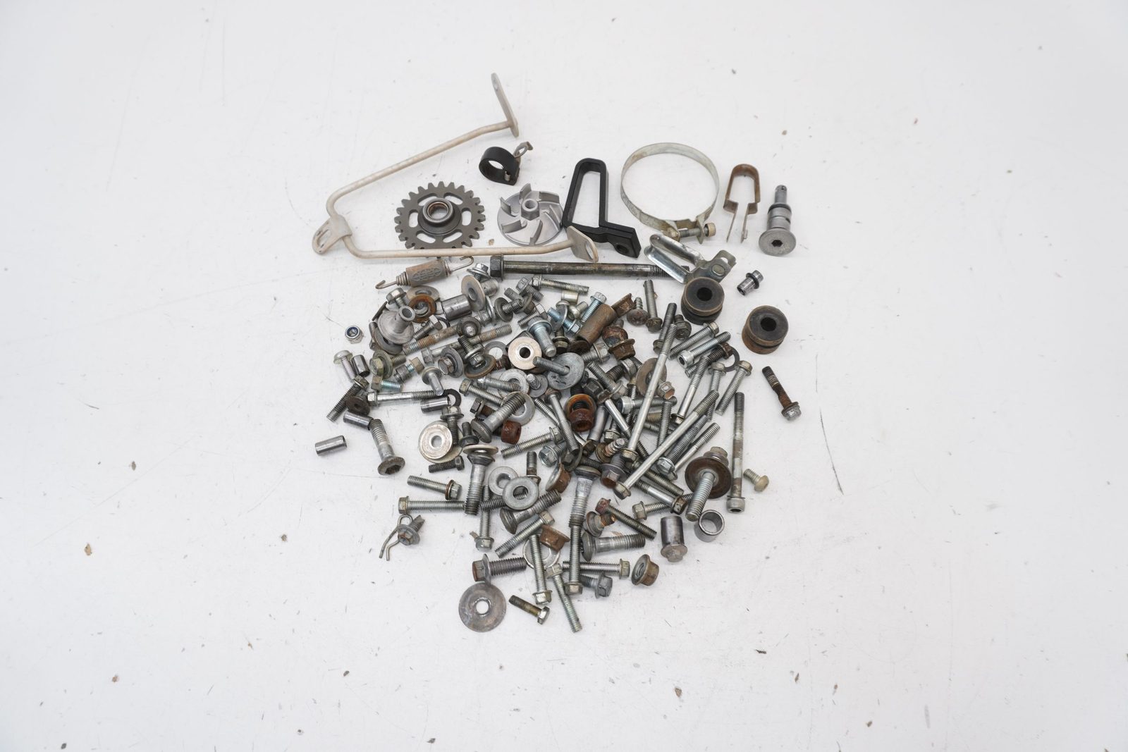 2007 YZ450F Miscellaneous Hardware OEM Bolts Nuts Brackets Yamaha YZ 450F #3