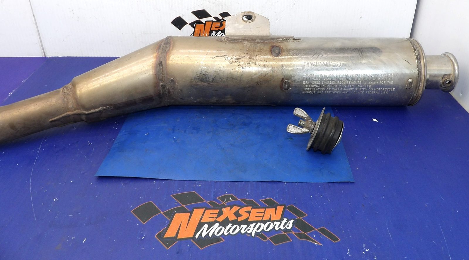 🏁 Exhaust Muffler Silencer Slip-On – Fits 2001 Yamaha WR426F
