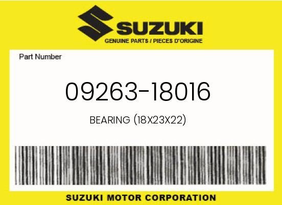 Suzuki OEM Piston Pin Bearing 1976-2002 RM250, 1989-1998 RMX250 & 1977-1981 PE250 - 09263-18016