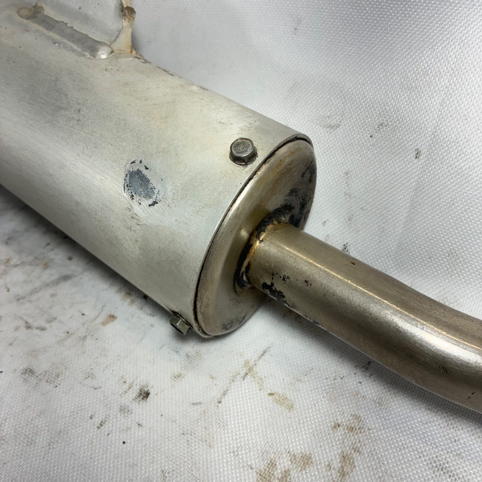 1996 KTM 300 EXC Exhaust Silencer Complete Assembly