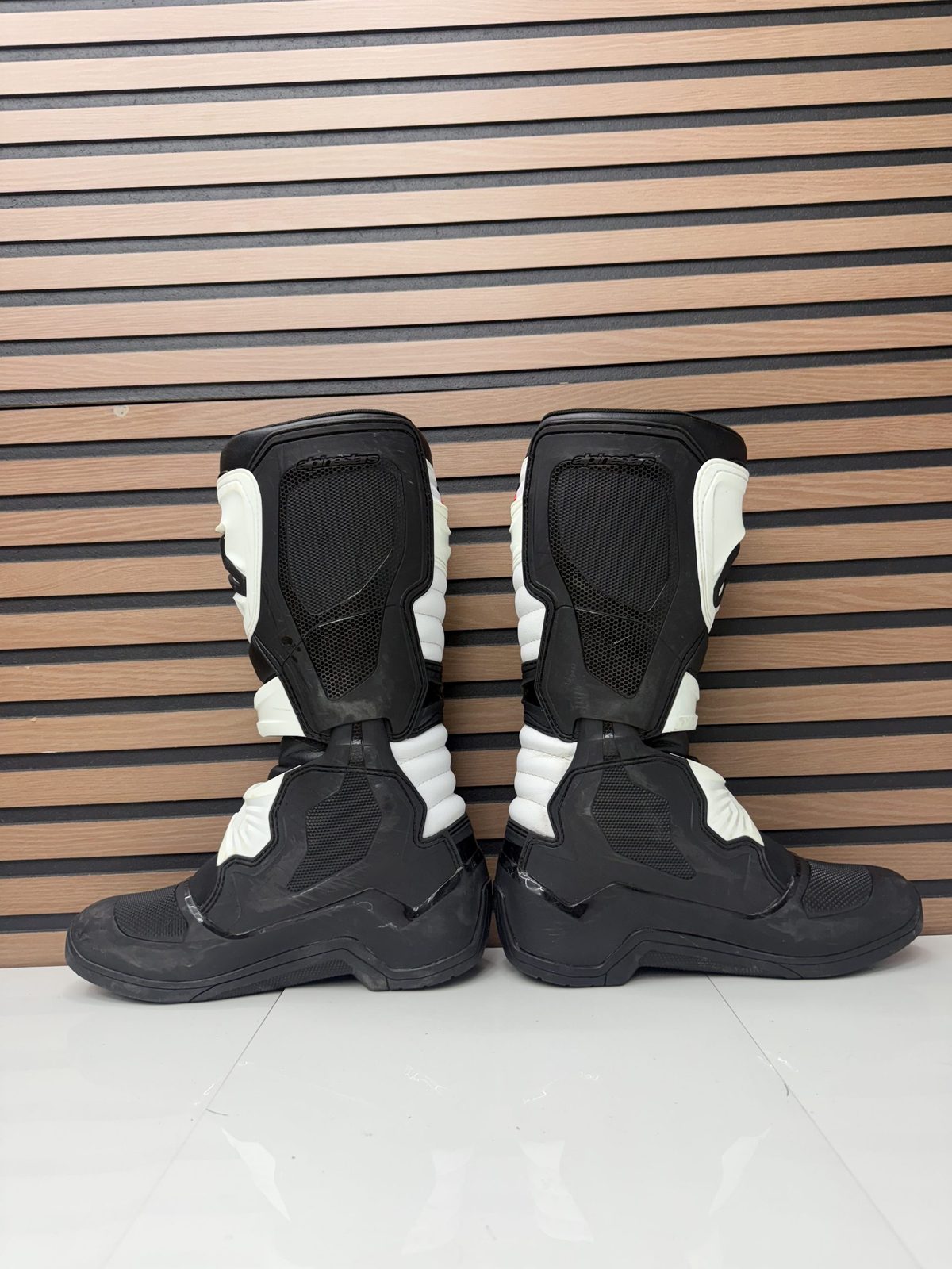 Alpinestars Tech 3 Boots - Black / White - Size 10