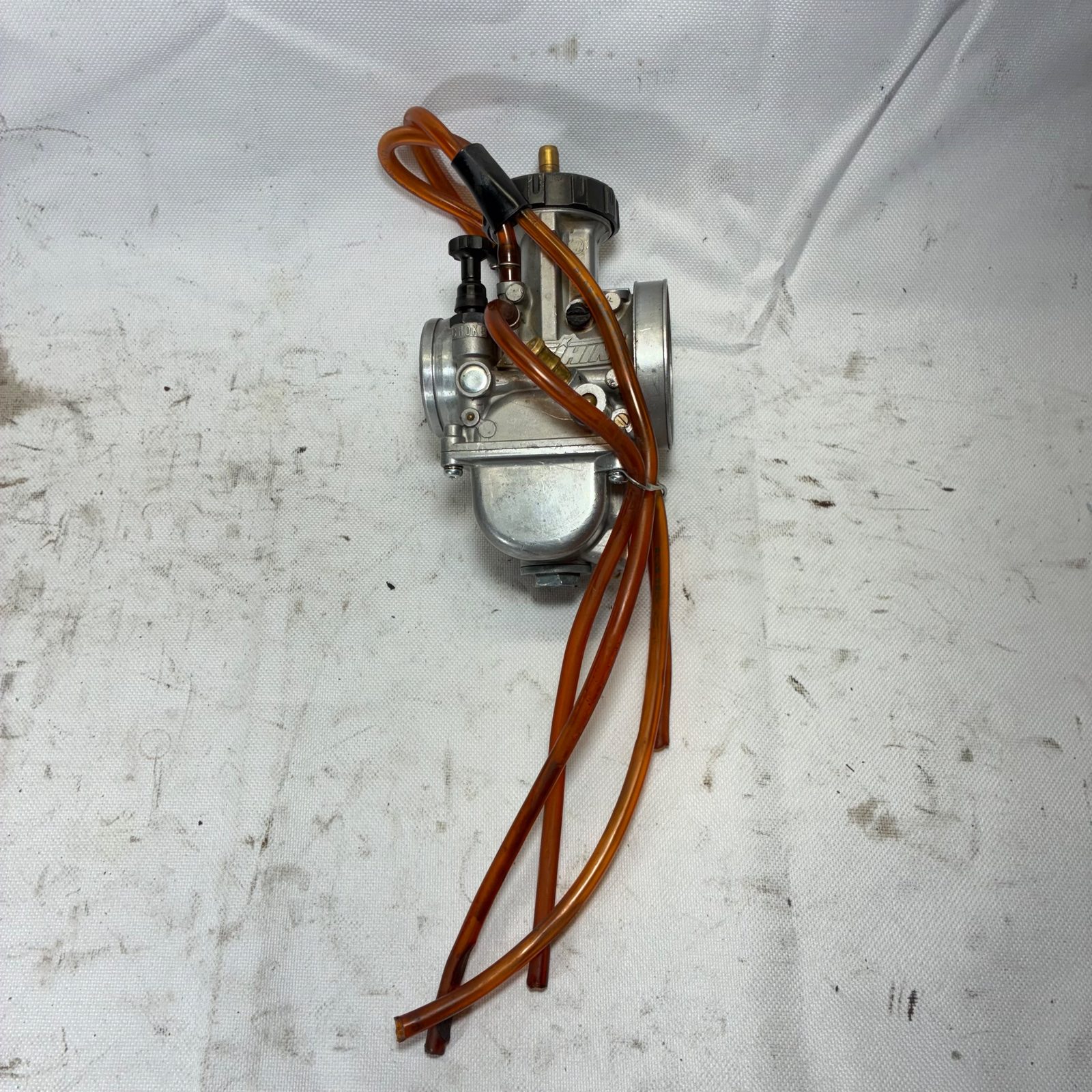 1999 Yamaha YZ250 Keihin PWK 38mm Carburetor Carb with Vent Lines - 5CU-14101-00-00