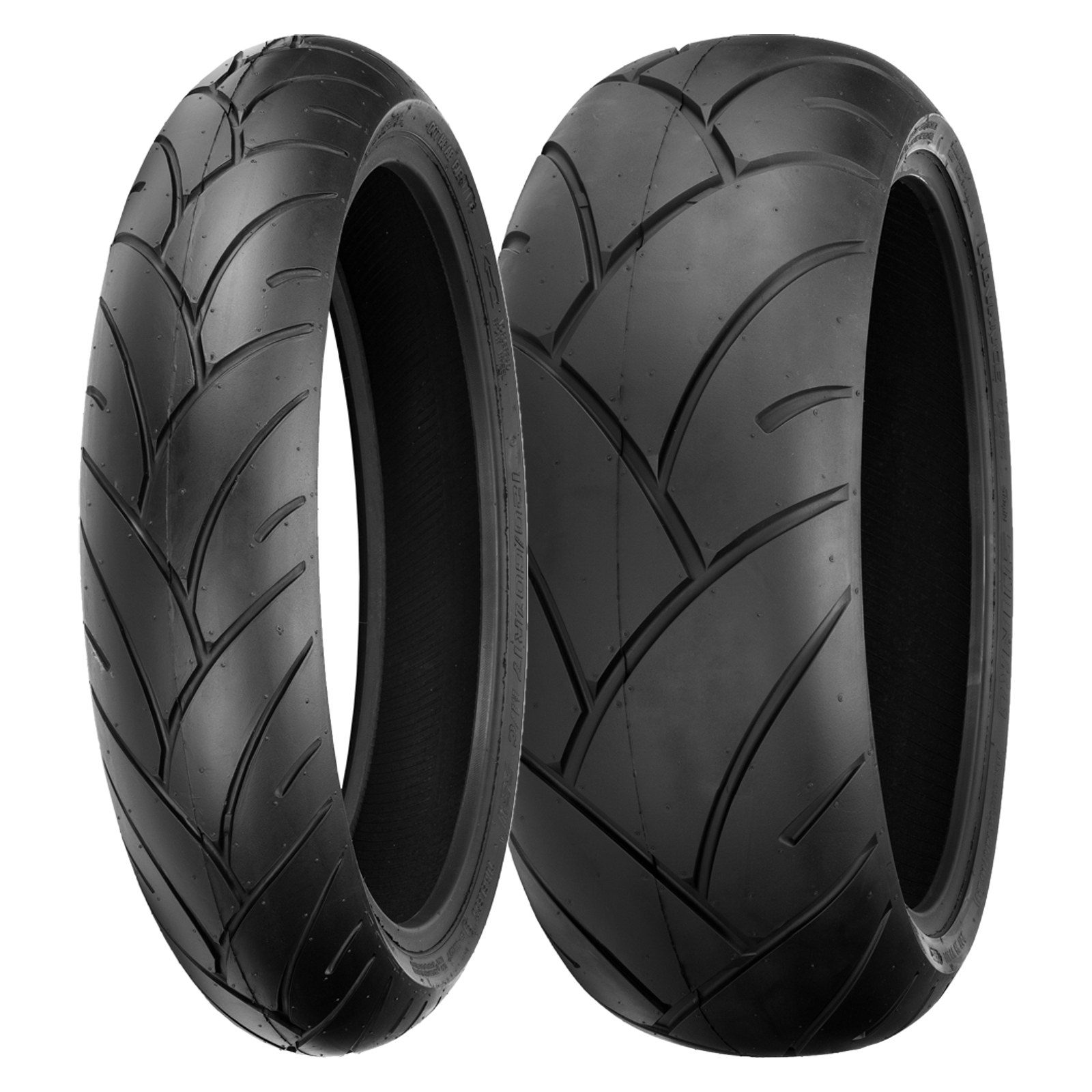 Shinko 005 Advance 120/70ZR17 190/50ZR17 Front Rear Tire Set Sport Bike Radial