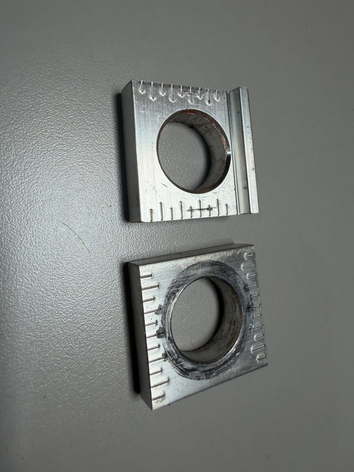 Dirt Bike Rear Axle Chain Adjuster Blocks Pair Aluminum
