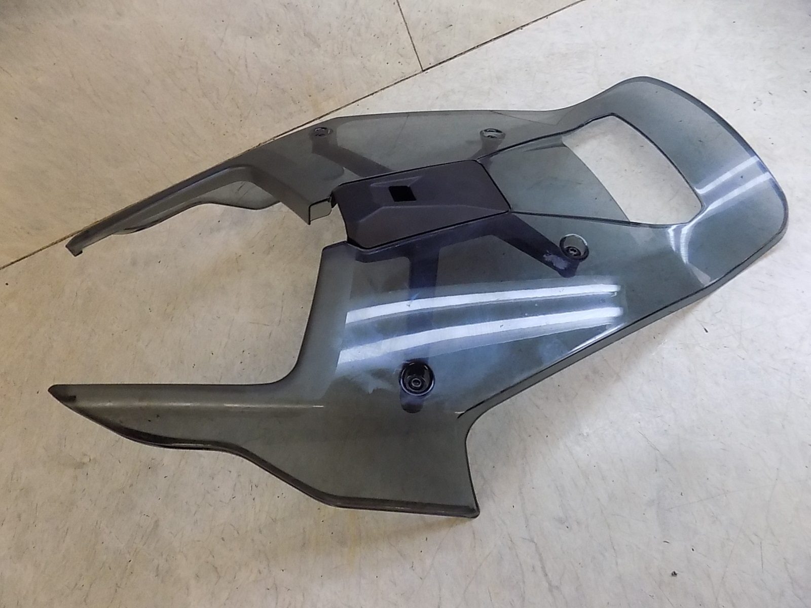 2019-2021 KTM 790 Adventure R OEM Rear Fender Tail Section Smoked Plastic
