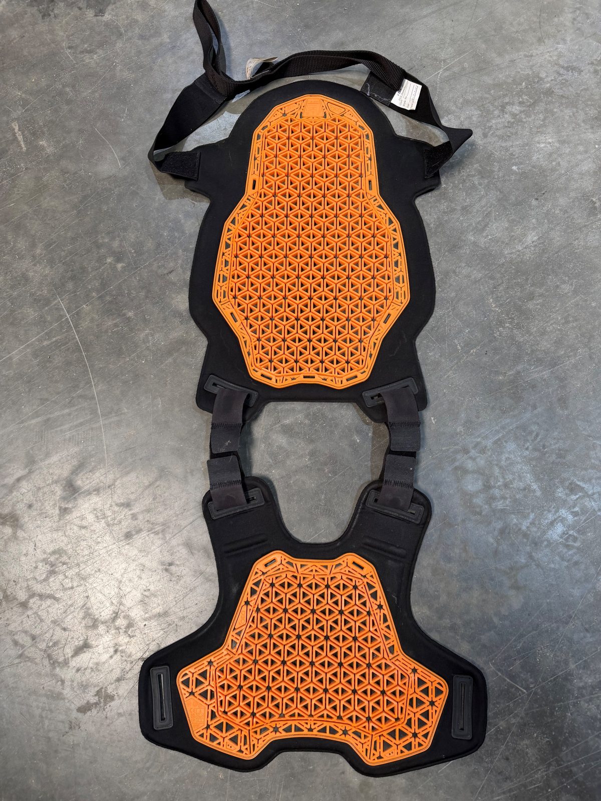 Fox racing Motocross Chest Protector Body Armor Roost Guard Orange Black