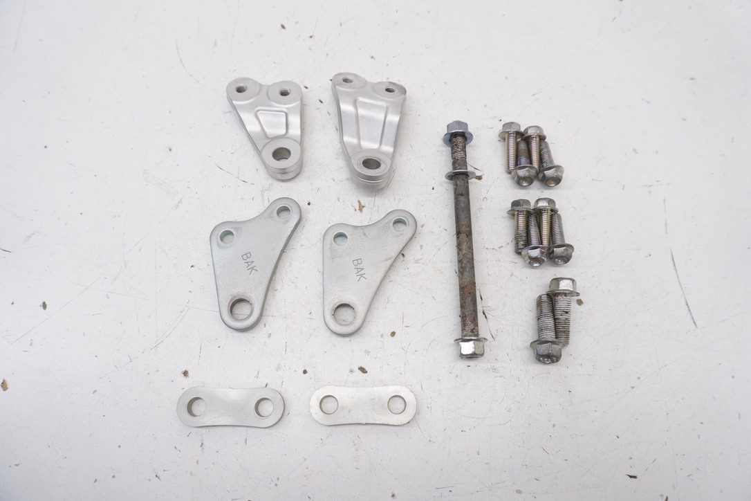 2023 YZ250FX Engine Mounts OEM Head Hangers Brackets Bolts Yamaha YZ 250FX