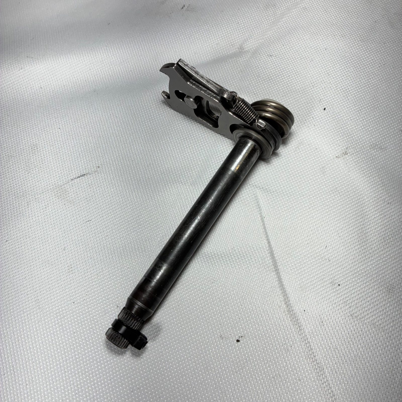 1990 Kawasaki KX125 OEM Gear Shift Shaft Spindle with Return Spring and Arm