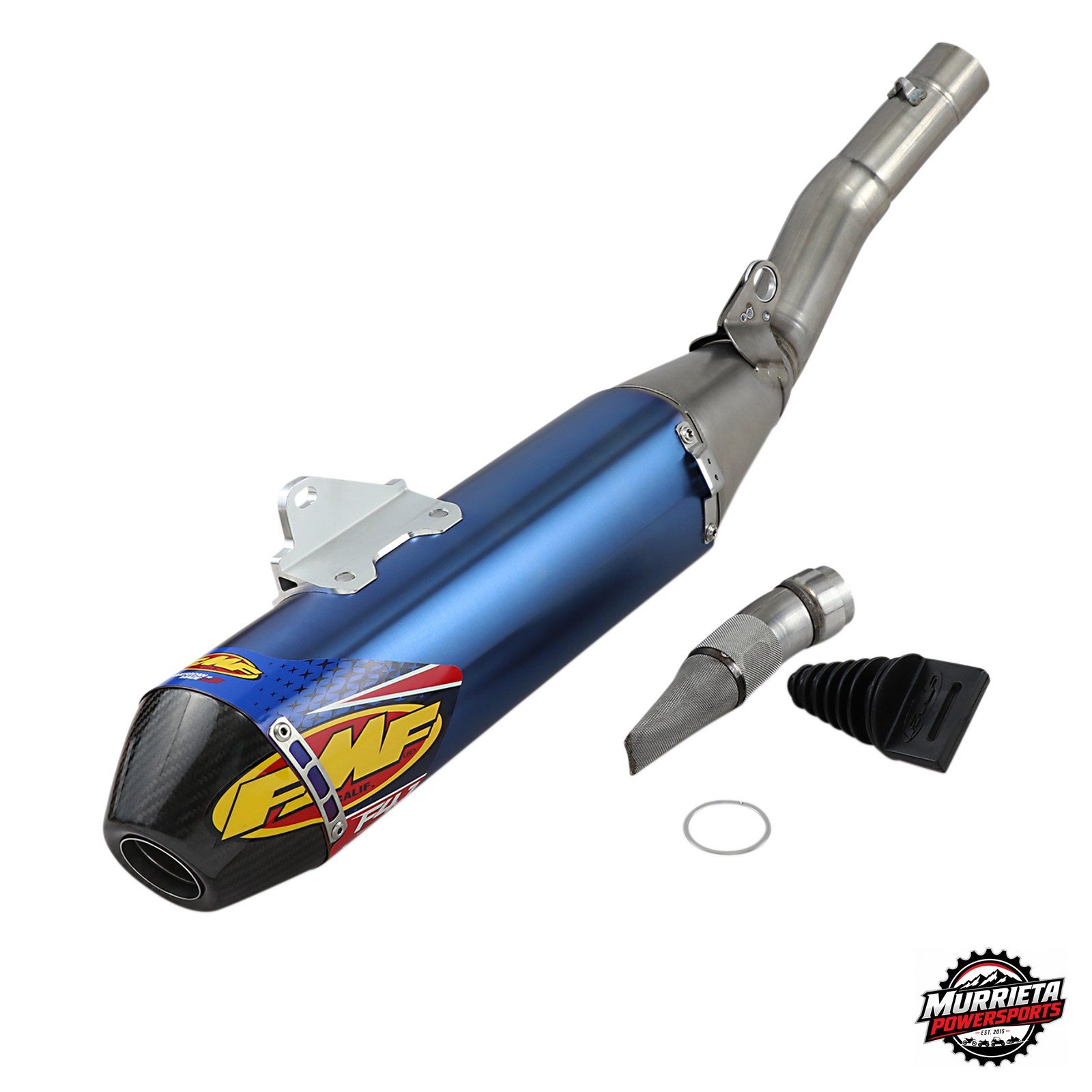 FMF Factory 4.1 RCT Titanium Slip-On Muffler Yamaha YZ450F YZ450FX 18-26 044445